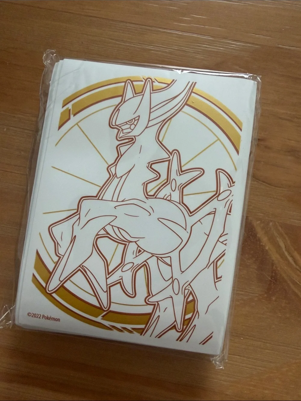 Pokemon 65 Ct Arceus Brilliant Stars ETB Card Sleeves | New, Sealed